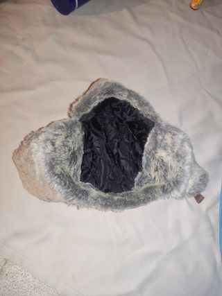 Gorro Aviador Gris - Orejeras
