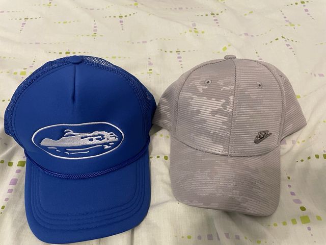 Gorras Nike - Azul y Gris
