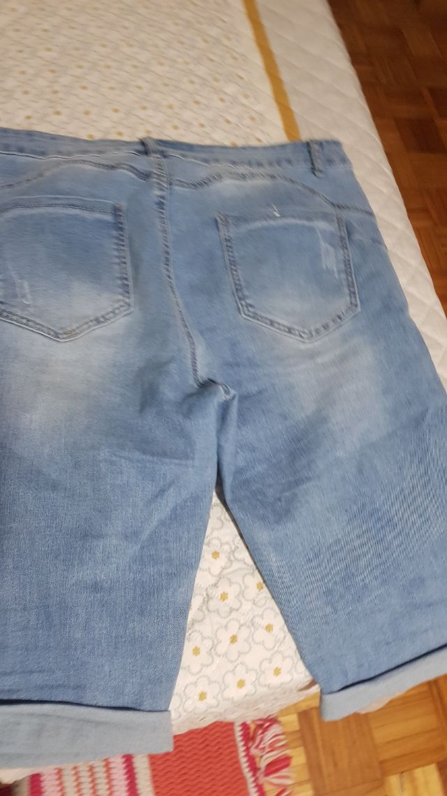 Shorts vaqueros cortos azul