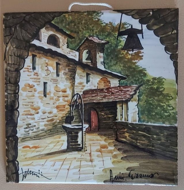 Piastrella Decorativa Dipinta a Mano