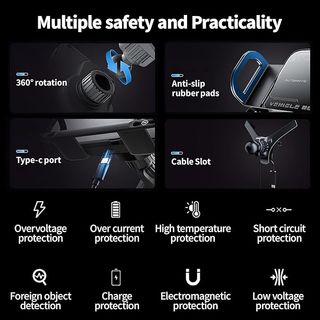 MANKIW Cargador Inalámbrico Coche