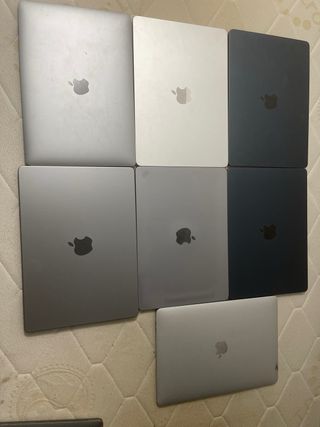 lote 4 MacBook Air M2 + 1 MacBook Pro 13” 2020 m1