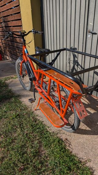 Bicicleta Cargo Eléctrica Longtail