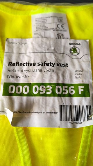 Giubbotto catarifrangente originale ŠKODA