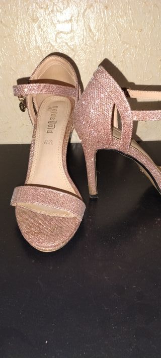 Sandali Gold&Gold glitter rosa 38