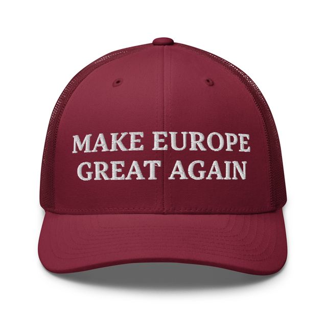 Gorra 'Make Europe Great Again'