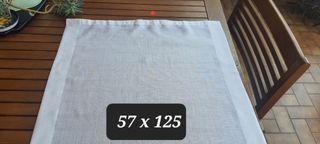 Tende a pacchetto bianche 57x125 cm