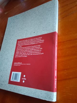 Llengua i literatura. 4 ESO. Clau Construïm