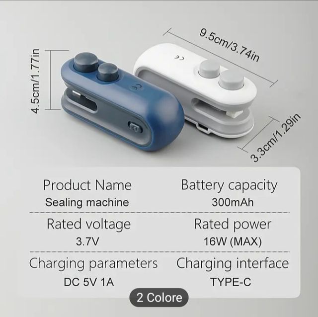 Sigillatore sottovuoto portatilem