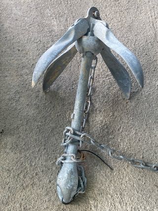 Ancla de barco 4kg con cadena