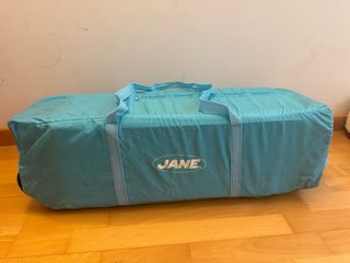 Cuna viaje Jane azul bebé