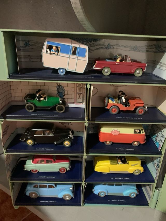 coleccion coches tintin y fasciculos