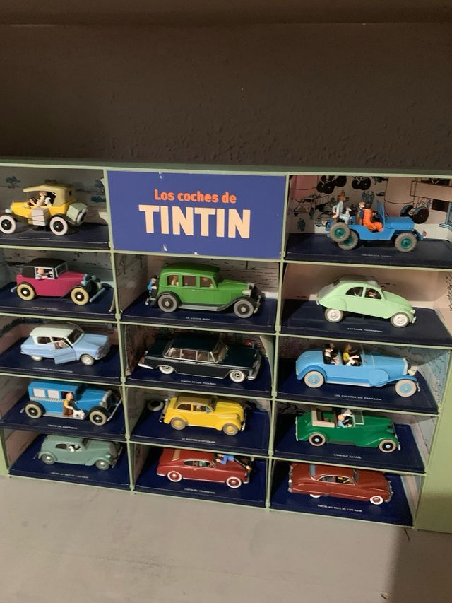 coleccion coches tintin y fasciculos