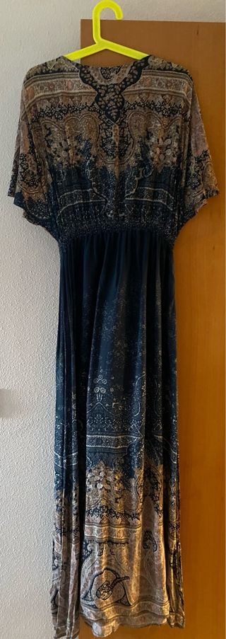 Vestido largo Oysho boho chic