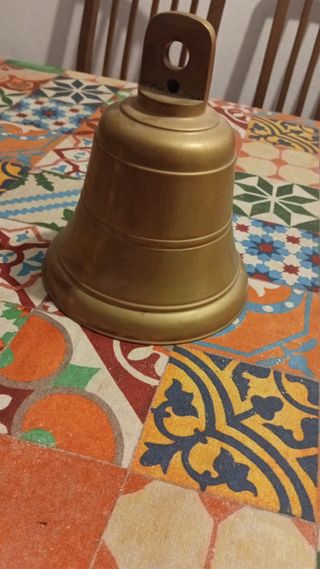 2 campane da barca in bronzo antico