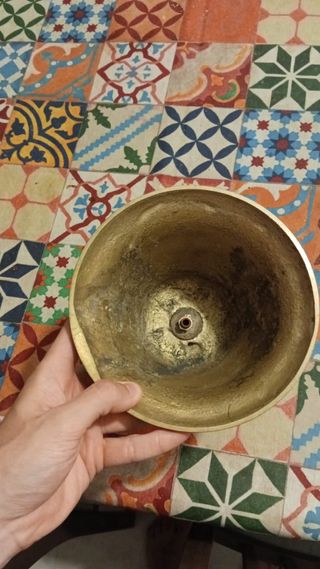 2 campane da barca in bronzo antico