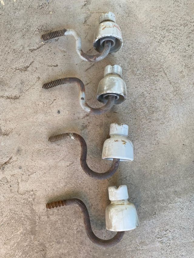 Aisladores Cerámicos antiguos