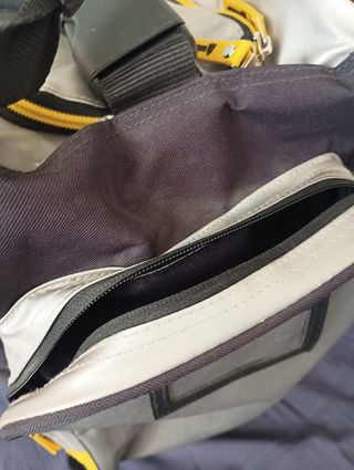 Bolsa esquís/patines - Gris/Negra