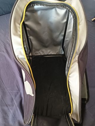 Bolsa esquís/patines - Gris/Negra