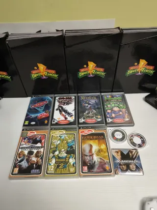 Sony PSP blanca 9 juegos