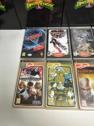 Sony PSP blanca 9 juegos