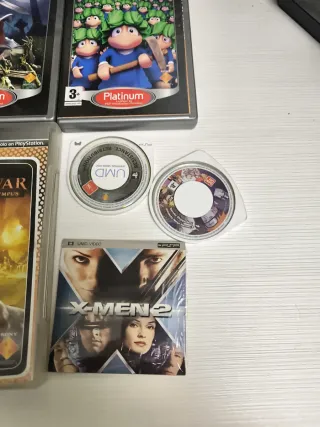 Sony PSP blanca 9 juegos