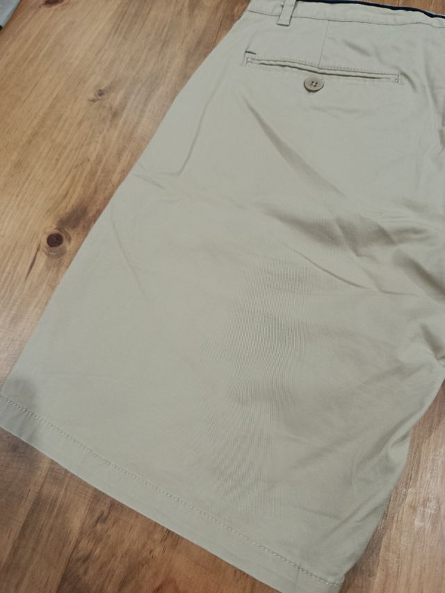 Bermudas Springfield beige talla L