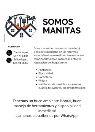 Reformas, reparaciones