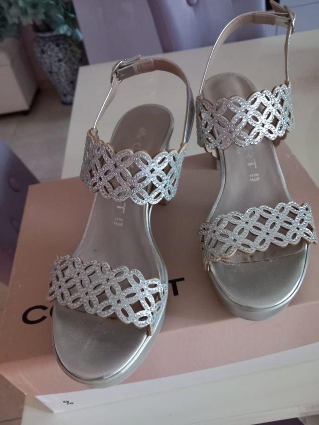 Sandali COMART argento donna