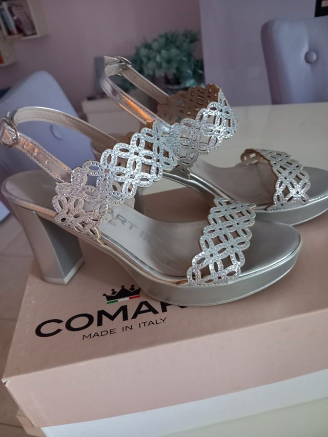 Sandali COMART argento donna