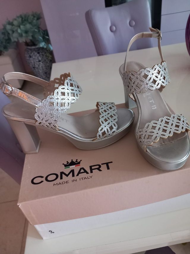 Sandali COMART argento donna