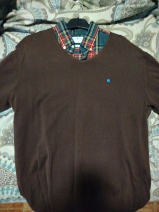 Jersey Purificación García marrón