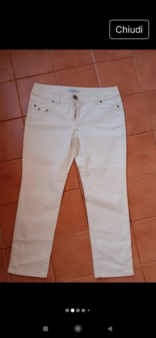 Jeans Marella bianchi
