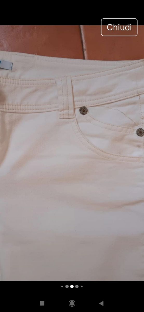 Jeans Marella bianchi