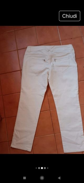 Jeans Marella bianchi