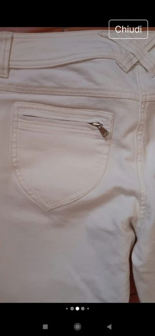 Jeans Marella bianchi