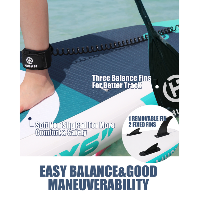 Pack Stand Up Paddle hinchable (Remo + inflador + leash +