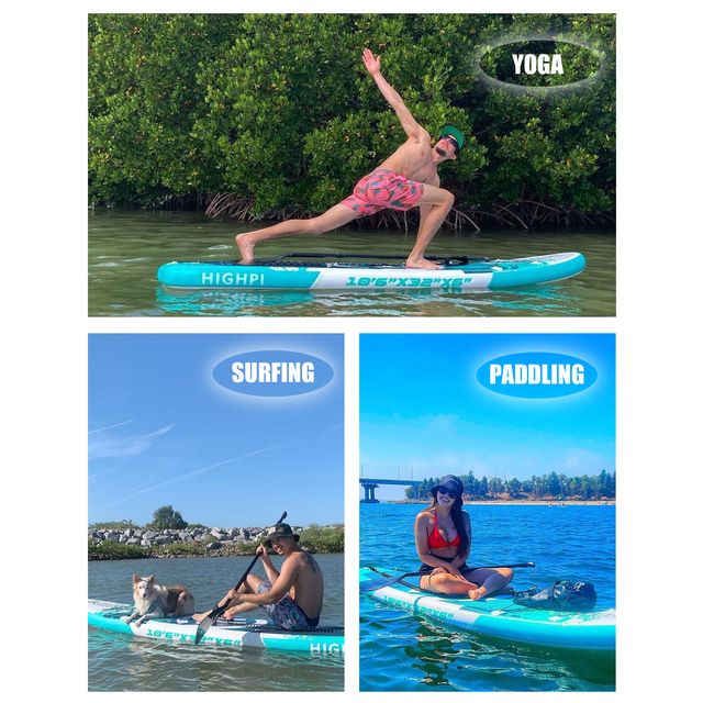 Pack Stand Up Paddle hinchable (Remo + inflador + leash +