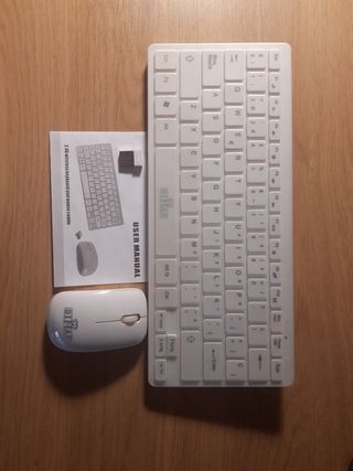 Teclado ratón Keyboard inalámbricos