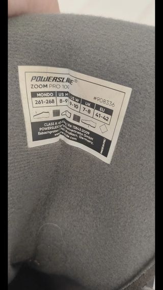 Powerslide Zoom 100 - Talla 41-42