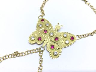 E1161947-0 Pulsera Oro 18K Con Circonita