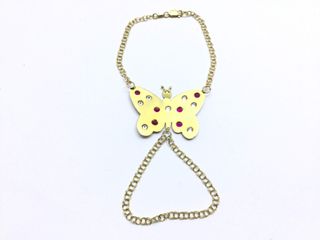 E1161947-0 Pulsera Oro 18K Con Circonita