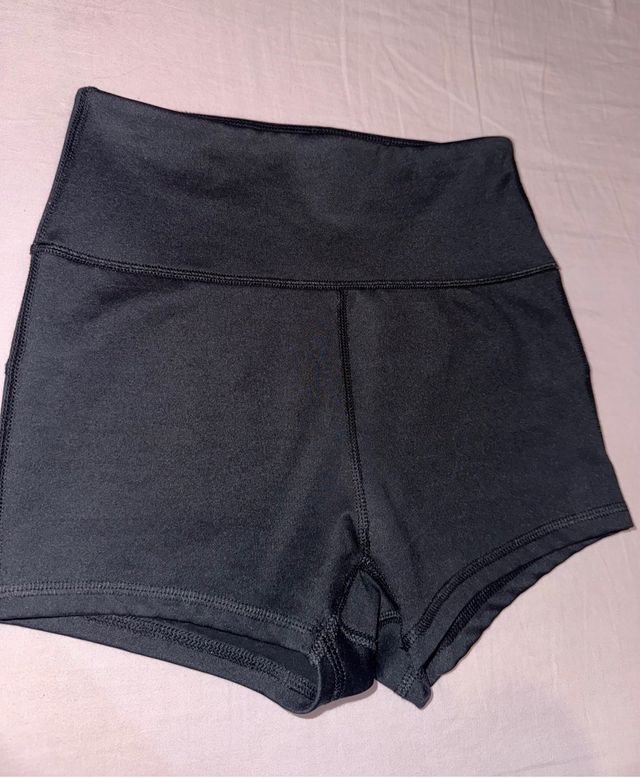 Short deportivo negro