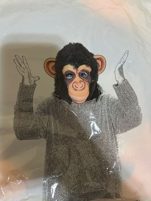 Máscara Mono Disfraz