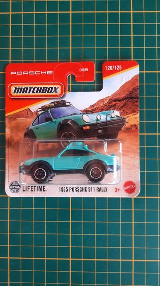 Porsche 911 Rally Matchbox