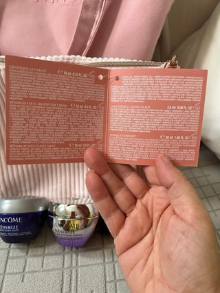 Neceser Lancôme rosa - Regalo