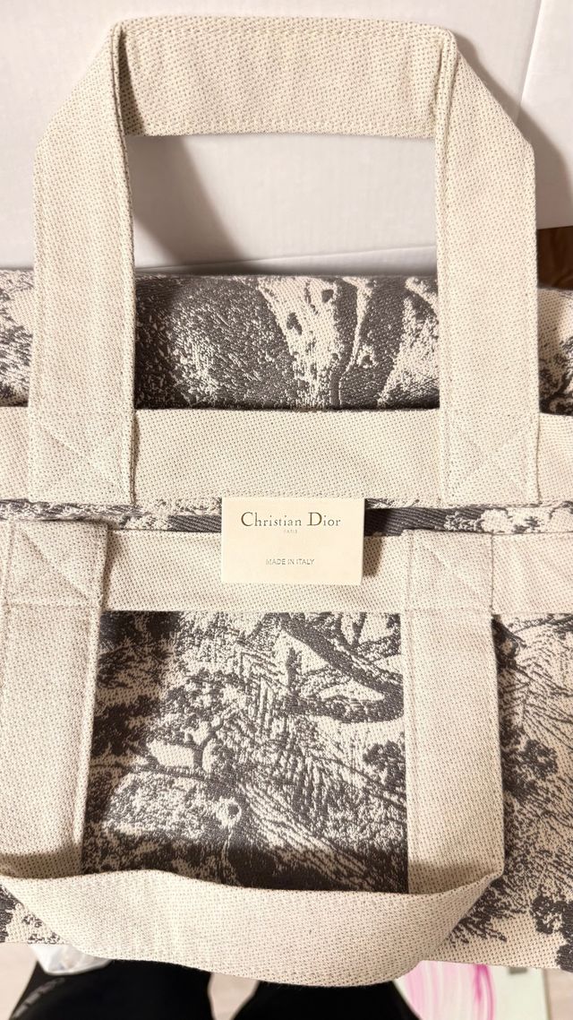 Bolso Dior Tote - Beige Gris
