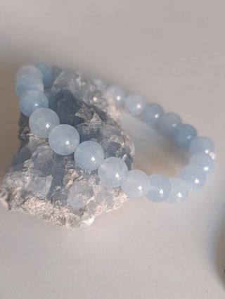 Bracciale Acquamarina - Pietre delicate