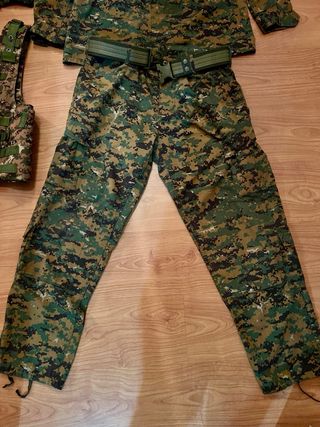 Uniforme militar MARPAT camuflaje