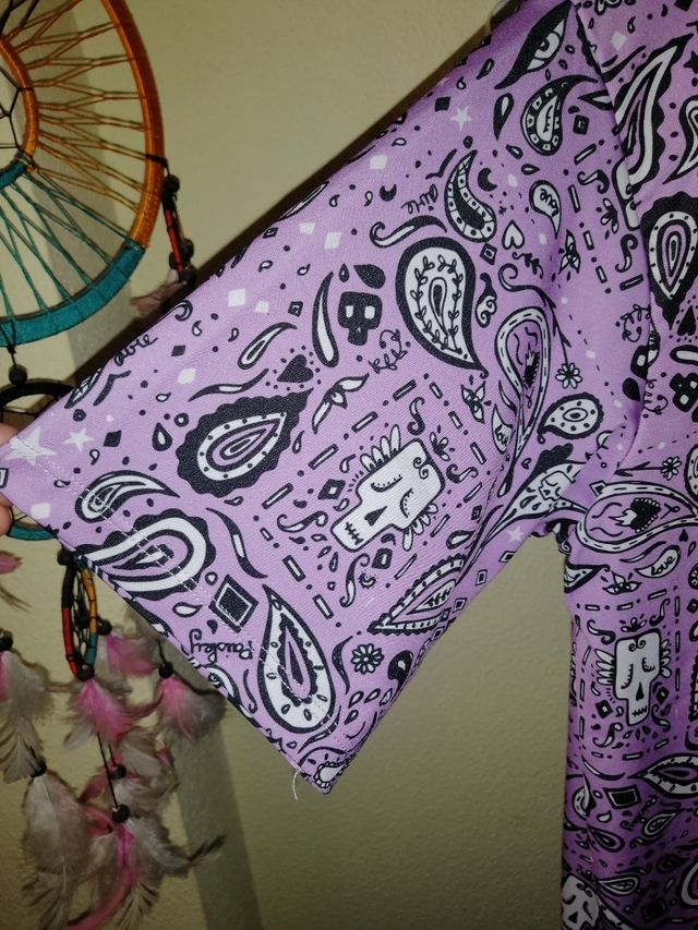 Vestido morado Aire Retro